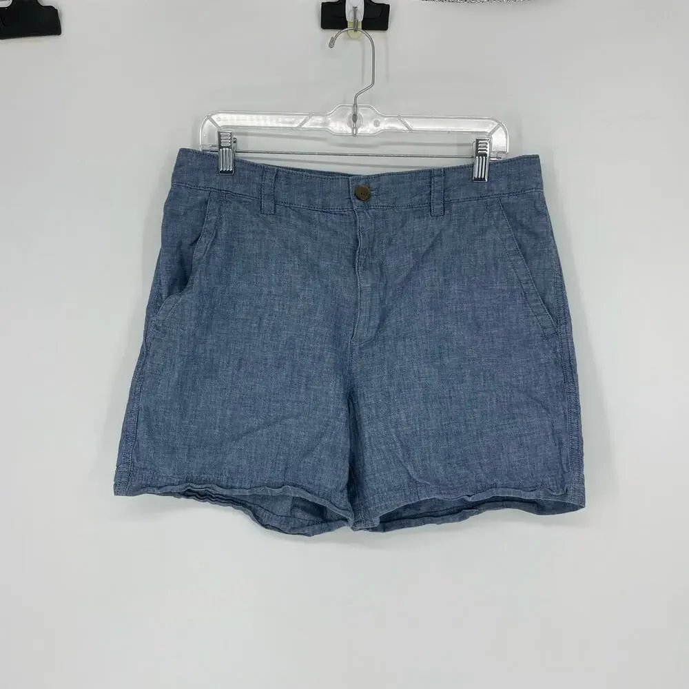 Gap Girlfriend Khaki High-Waisted Short Size 12